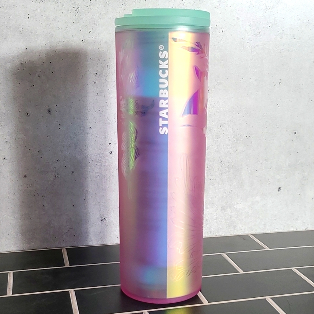 STARBUCKS IREDESCENT MERMAID CUP 16 OZ